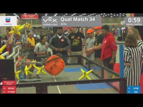 2017 VRC Arts Q34 - 6916C 7110W vs 675E 56C - 12 to 30