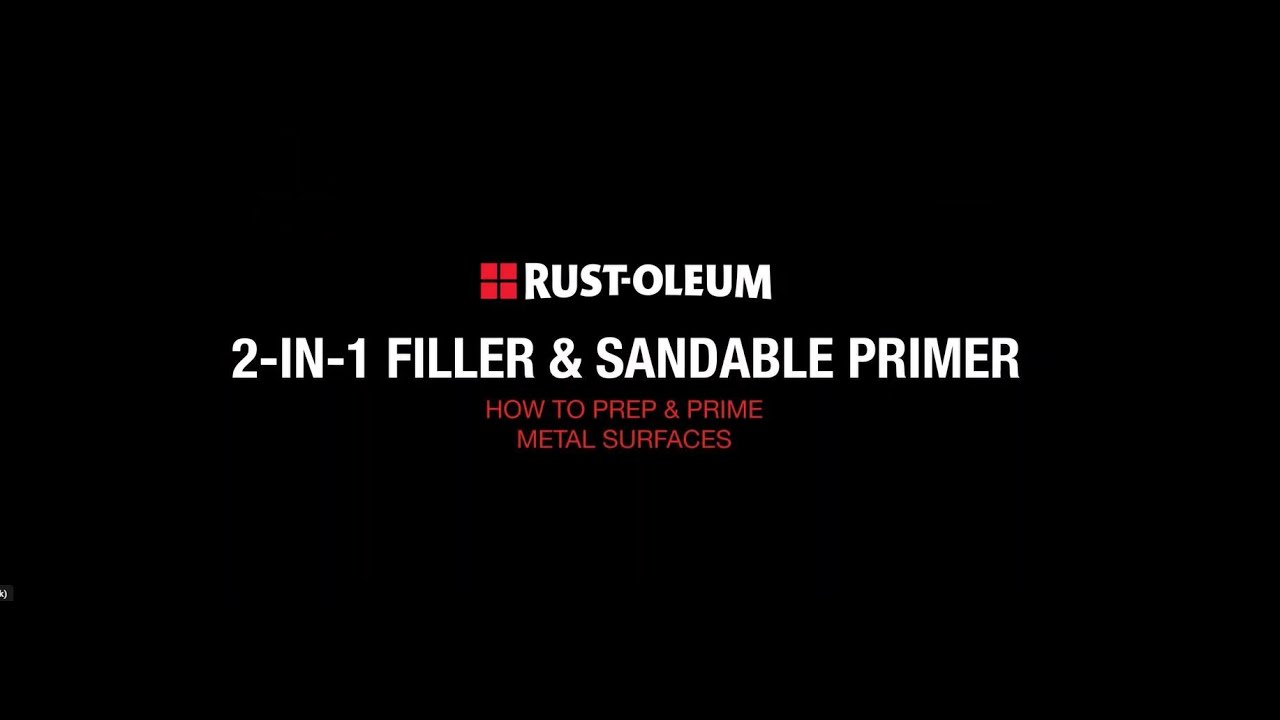 Thumbnail for How to Restore Rusted Car Rims With Rust-Oleum 2-IN-1 Filler & Sandable Primer