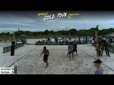 AVP Open Nationals | COURT 2 - Cory/Webber VS Diaz/Dache - Sunday October 31st