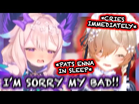 Enna and Klara meeting for the first time in NijiFest went the best way possible...