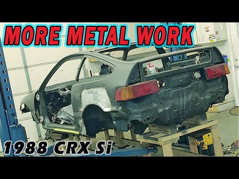 REBUILDING THE RUSTY1988 HONDA CRX Si