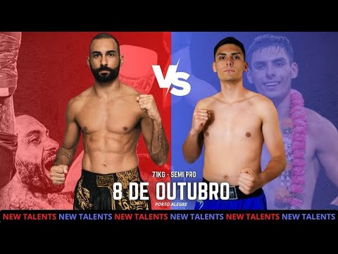 Full Fight - Dion Hunter Gomes vs Gui Silveira - @attackfight New Talents #muaythai