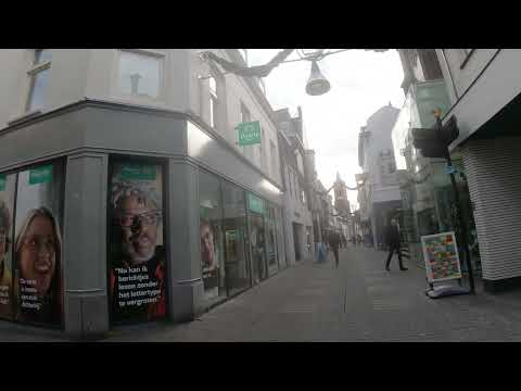 City walk in Terneuzen shopping center and Oud Terneuzen