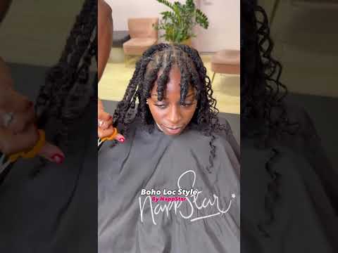 Get into this Fire Boho Loc Style by NappStar!😍 Book appointment now at NappStar.com#locs
