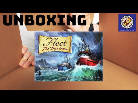Fleet The Dice Game Unboxing
