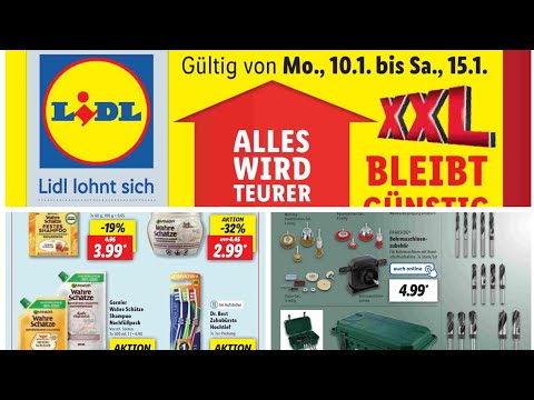 🛒 LIDL Katalog Prospekt 10. bis 15. Januar 2022 - Neuigkeiten, Angebote Deutschland