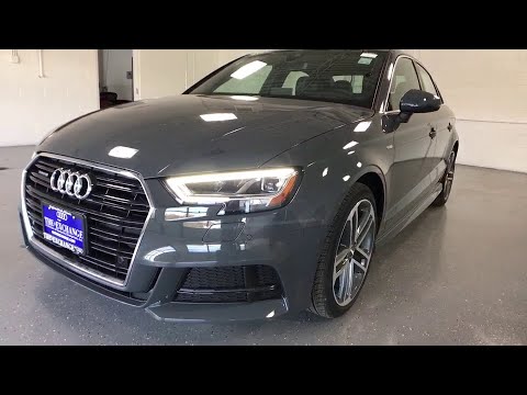 2018 Audi A3 Sedan Lake forest, Highland Park, Chicago, Morton Grove, Northbrook, IL A180761