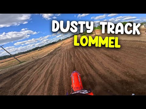 DUSTY SAND TRACK at LOMMEL MX / GoPro POV / KICK VAN MIL 295