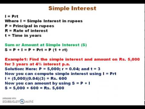 B.Com 2nd Semester - Mathematics of Finance part-1