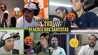 REAÇÕES DOS SANTISTAS REVOLTADOS COM DERROTA DE 2 A 0 PRO SÃO PAULO - PAULISTÃO 2026