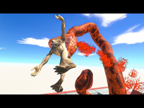 Run and Don't Fall into the Titanoboa's Trap - Animal Revolt Battle Simulator