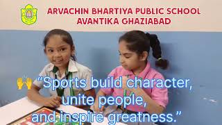 Arvachin Bhartiya Public School Video