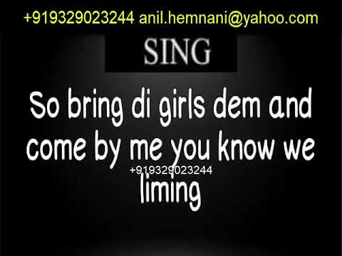 ENGLISH REMIX DRINK BY ME KARAOKE -TONY CUTTZ