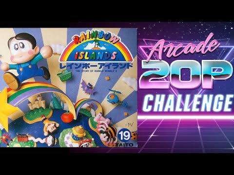Rainbow Islands: The Story of Bubble Bobble 2 (1987 Taito) | 20p Arcade Challenge.