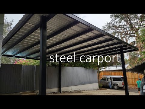 Steel Carport Build