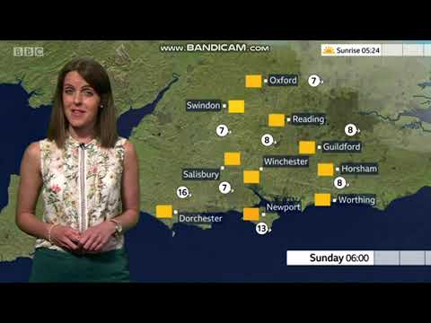 Alex Osbourne BBC South News weather 07-27-2019 - 60 FPS