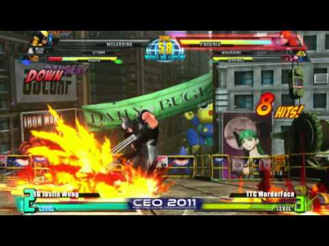 EG Justin Wong vs TTC Tokido CEO 2011 MVC3 Singles