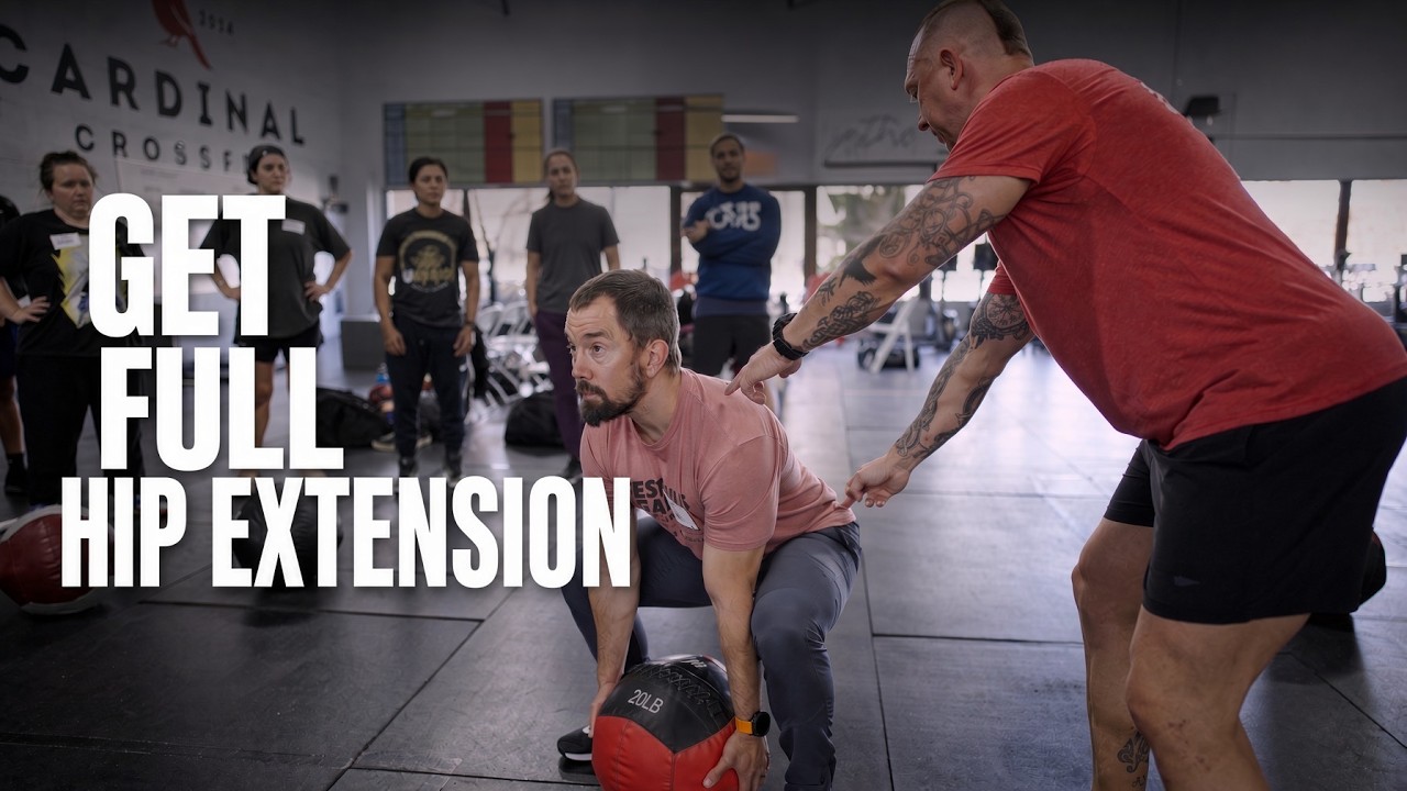 Hit the Hand: Hip Extension in the Med-Ball Clean