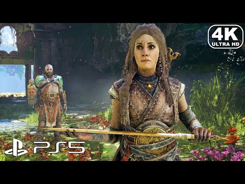 Freya forgives her past with Odin & Recovers the Wedding Sword - God of War Ragnarok (4K ULTRA HD)