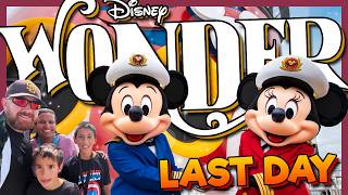 Disney Wonder Disembarkation Day | Cruise MISTAKES We’d Avoid Next Time