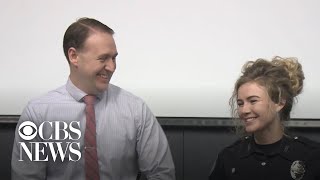 Married cops out on date night stop a robbery