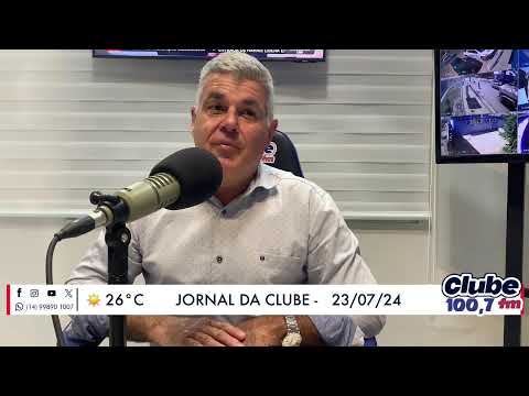 Jornal da Clube - 23/07/24 - Edição do Almoço