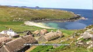 Cinematic Scotland's Brave Tour: Gearrannan Blackhouse Village