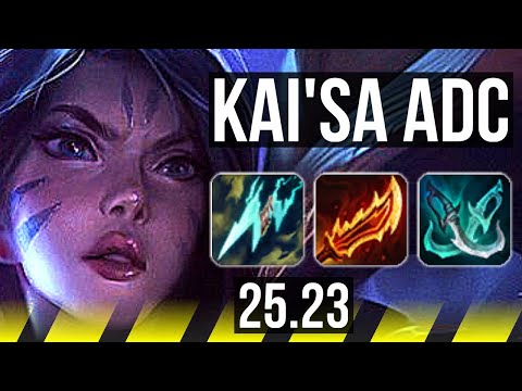 KAI'SA & Alistar vs CAITLYN & Karma (ADC) | 15/2/7, Dominating | KR Master | 25.23