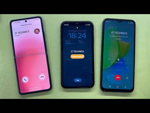 Incoming Call Tecno pop 6pro vs IPhone 11 vs Samsung Z Flip1