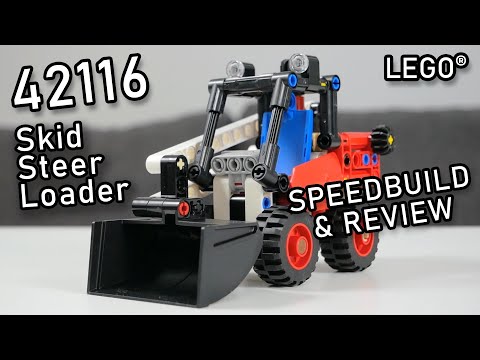 Конструктор LEGO Technic 42116 «Фронтальный погрузчик» 140 деталей