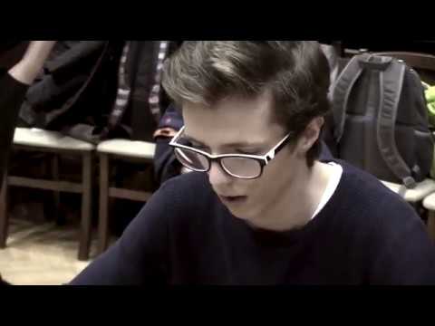 študenti SŠ 4.1.  FM Martin Jablonický -  IM Jerguš Pecháč 1:2:1:2