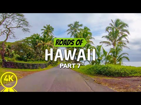 4K Scenic Drive Video for Indoor Training ǀ Cycling ǀ Treadmill - Picturesque Hawaii Roads - Part #7