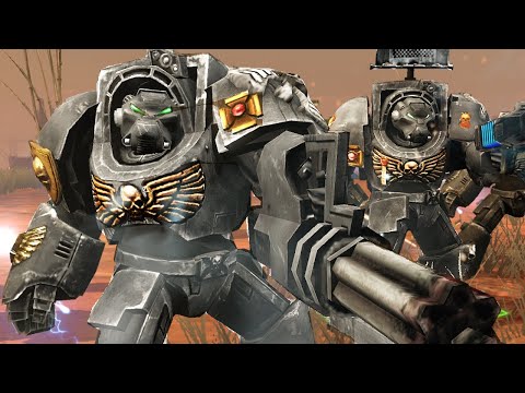 30 Terminators vs 500+ Heretics! - Astartes Mod, Warhammer 40K: Dawn of War 2: Retribution