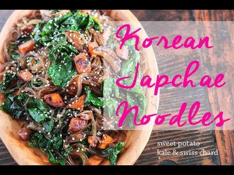 Korean Japchae Noodle Recipe