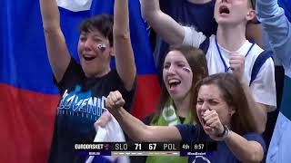 Slovenia 🇸🇮 - Poland 🇵🇱 | Quarter-Final | Game Highlights - FIBA #EuroBasket 2022