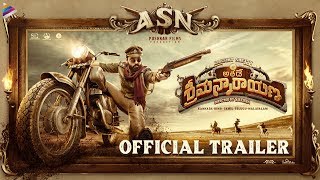 Athade Srimannarayana Telugu Trailer | Rakshit Shetty | Pushkar Films | Shanvi | #ASNTrailer