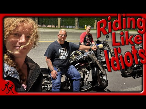 McDonald's Drive Through On Our Harleys 🍔