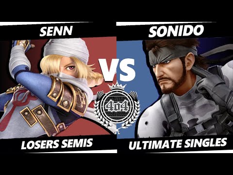 4o4 Smash Night 79 - YMHB| Senn (Sheik) vs Sonido (Sonic, Snake) - Loser Semi-Final