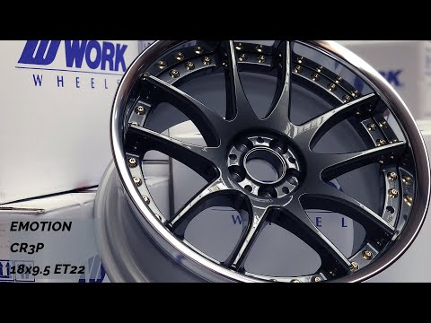 A Closer look at WORK Wheels Emotion CR3P 18x9.5 ET22