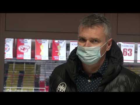 Tisková konference po utkání s Kladnem (Jiří Veber, David Čermák)