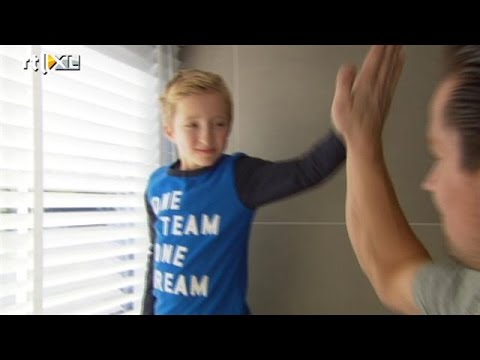 Thomas krijgt hulp van een kleine fan - EIGEN HUIS & TUIN