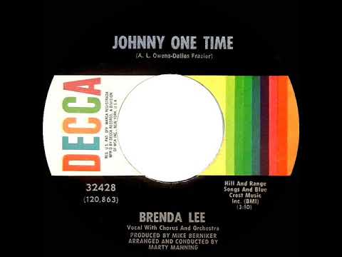 1969 HITS ARCHIVE: Johnny One Time - Brenda Lee (mono 45)