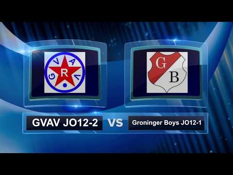 GVAV JO12-2M vs Groninger Boys JO12-1