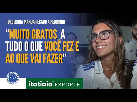 TORCEDORA FALA SOBRE SUA RELAÇÃO COM O CRUZEIRO E MANDA DECLARAÇÃO PARA PEDRO LOURENÇO