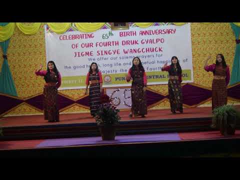 Gawa yoe be Remix Dance by Punakha Central School. Lekeythang uploaded by YOENTEN PELZANG