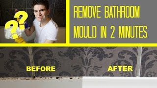HOW TO REMOVE BATH / SHOWER MOLD | BATHROOM MOULD REMOVAL