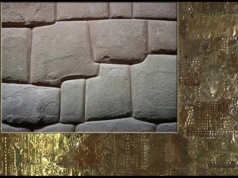 Perú -  Muro Inca, Plancha de Oro Inca. Fondo musical 
