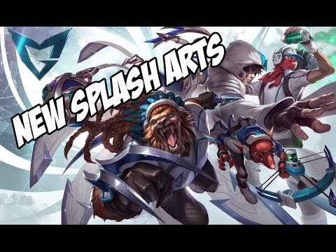 Card theme Skins/ Samsung White Skins Splash Arts { League of Legends News }