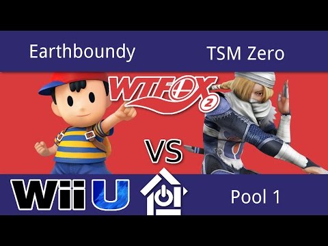 WTFox2 - Earthboundy (Ness) vs TSM Zero (Sheik) - Smash 4 Pool 1
