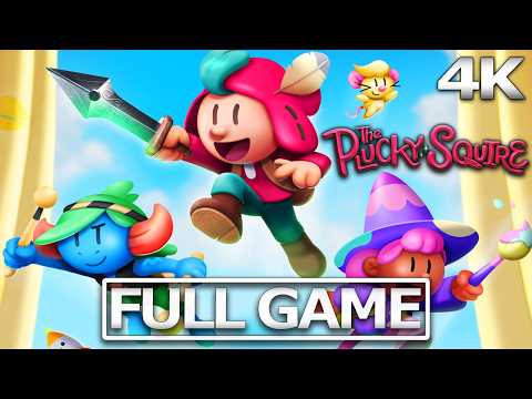 THE PLUCKY SQUIRE Full Gameplay Walkthrough / No Commentary【FULL GAME】4K 60FPS Ultra HD